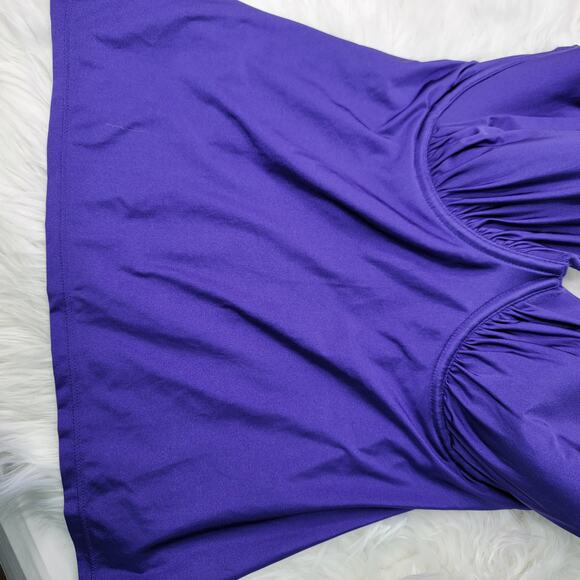 Panache Purple Tankini Top Sz 32G UK - Picture 11 of 11